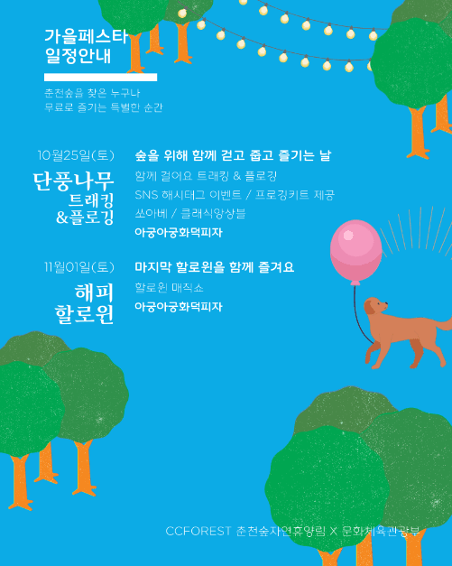 춘천숲자연휴양림 설렘의 숲 페스타 & 멍냥대첩 3