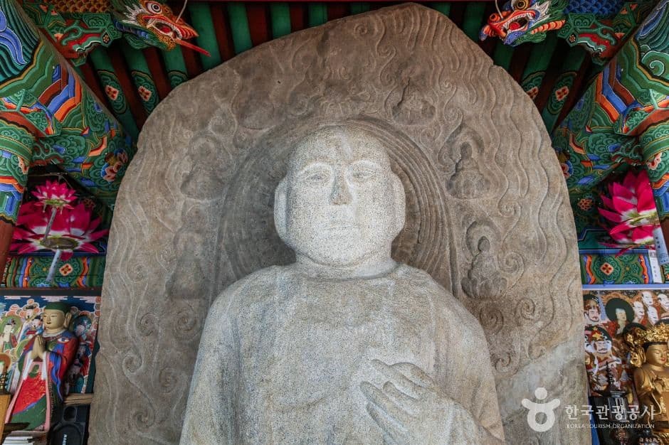 익산 연동리 석조여래좌상 3