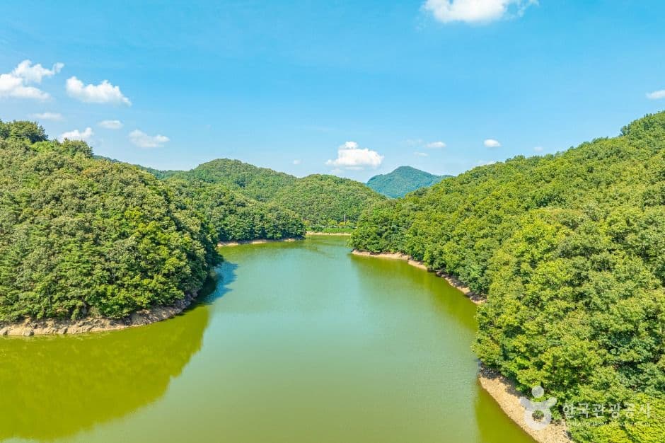 기산저수지(공주) 4