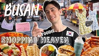 Largest Korean STREET FOOD, Fashion, Thrift &amp; FAKE MARKET in Busan - Nampodong 남포동