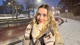 The FOOD That You MUST Eat In NAMSAN, Seoul Which Korean People Love! | My First Ever Snow!