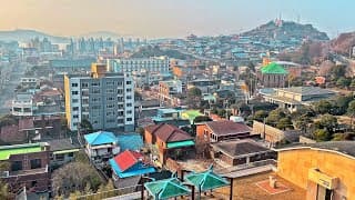 [4K] Quiet Sunday Morning Walk - Mokpo City Travel | 조용한 일요일의 목포 여행, 구도심 아침 산책-근대역사의거리,유달산,노적봉,옥단이길
