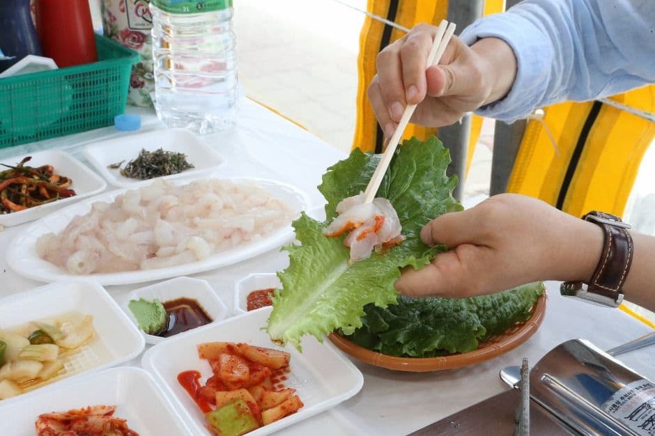 서천 자연산 광어 도미 축제 4