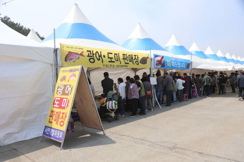 서천 자연산 광어 도미 축제 5