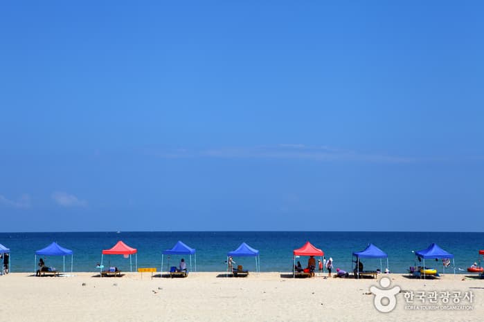 Songjiho Beach (μ‘μ§νΈ ν΄μμμ₯) 5