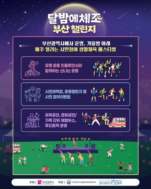 Moonlit Night Exercise Busan Challenge (달밤에체조 부산 챌린지) 3